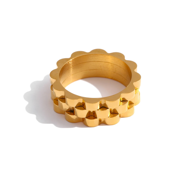 DOREMBEL | טבעת נשים מצופה זהב